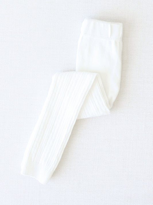 Footless Tights - Eggshell